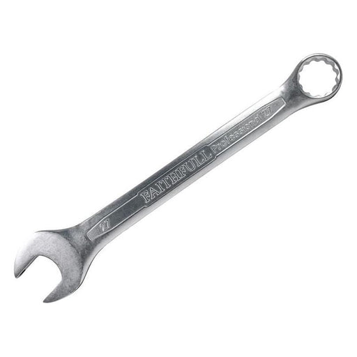 Faithfull Combination Spanner CV Satin Finish 27mm Faithfull - RockBottom Northampton