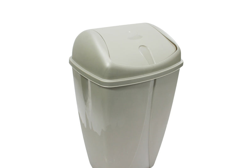 TML Swing Bin 30L Metallic Silver