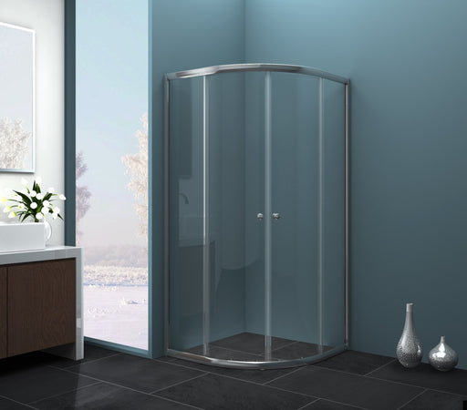 SupaPlumb Twin Sliding Quadrant Door 800mm x 800mm