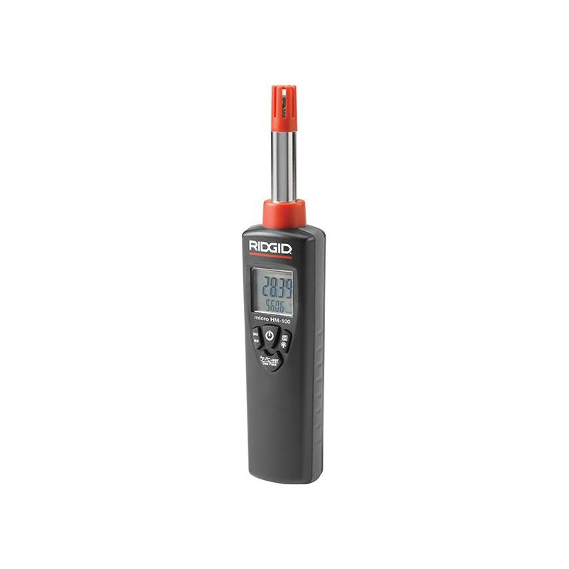Ridgid HM-100 Micro Humidity & Temperature Meter 37438 RIDGID - RockBottom Nothampton