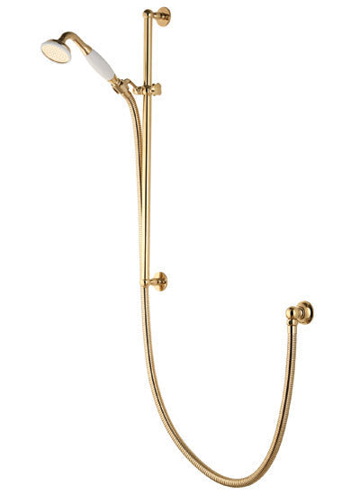 Aqualisa Aquatique Semi Recessed Adjustable Shower Head Gold