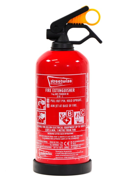 Streetwize BC Fire Extinguisher-No Gauge 1kg