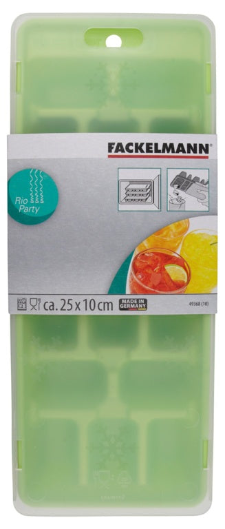 Fackelmann Ice Cube Tray With Cover Blue, Purple or Green