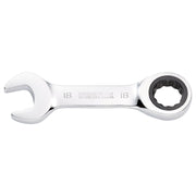 Draper Draper HI-TORQ Metric Stubby Ratchet Combination Spanner, 18mm Draper - Town Tools