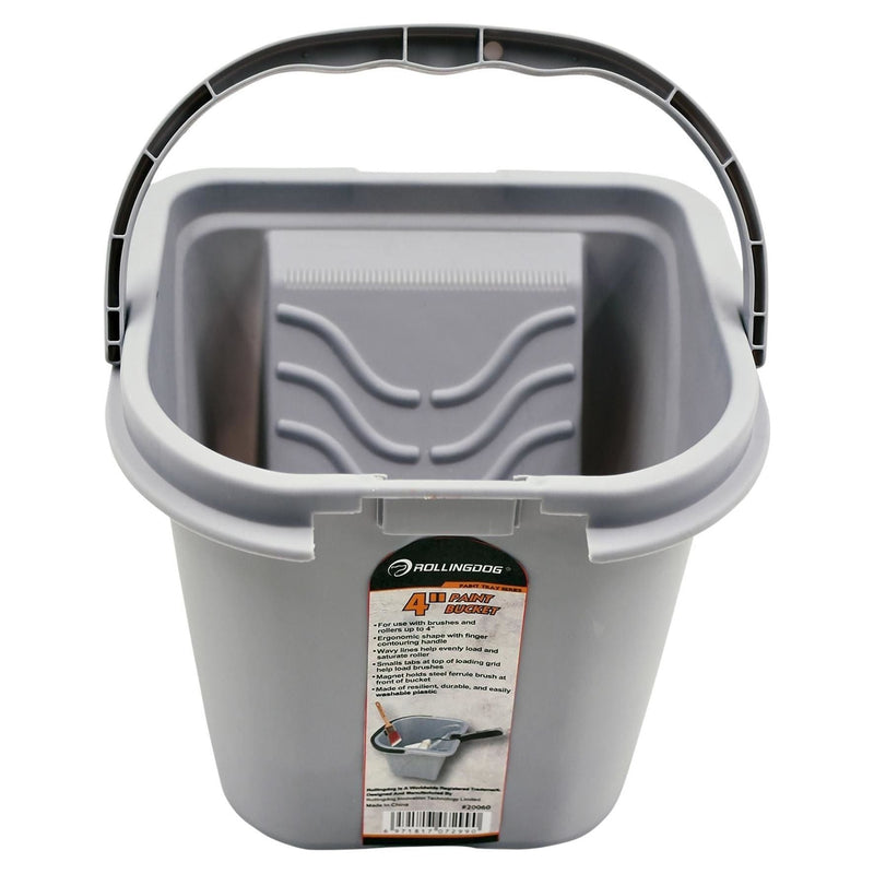 Draper Rollingdog Paint Bucket, 4"/100mm Draper - Town Tools