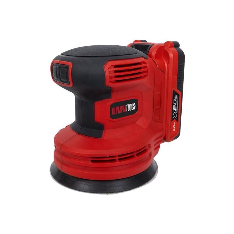 Olympia Power Tools X20S™ Random Orbital Sander 20V 1 x 2.0Ah Li-ion Olympia Power Tools - RockBottom Nothampton