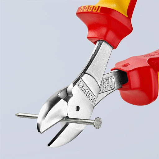 Draper Knipex 74 06 160 SB VDE Insulated High Leverage Diagonal Cutter, 160mm Draper - Town Tools