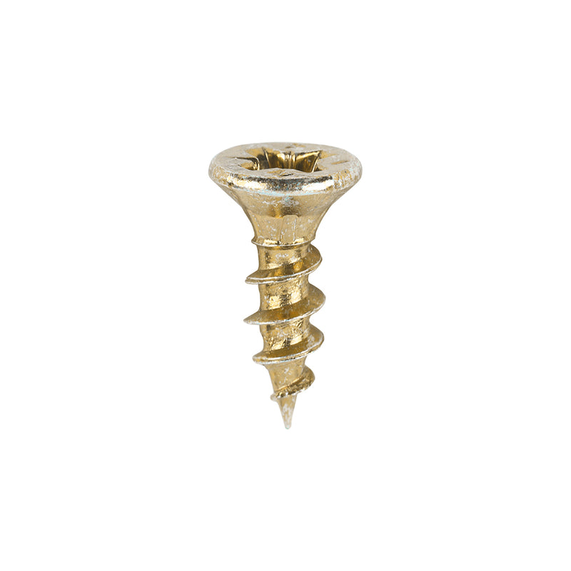 TIMCO C2 Strong-Fix Multi-Purpose Premium Countersunk Gold Woodscrews — Box