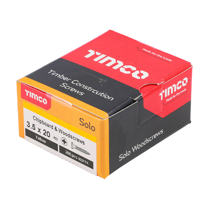 TIMCO Solo Countersunk Gold Woodscrews — Box (Part 1)