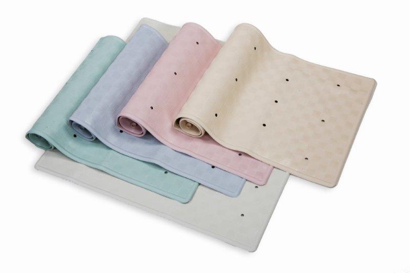 Blue Canyon Rubber Bath Mat 34x74 Cream