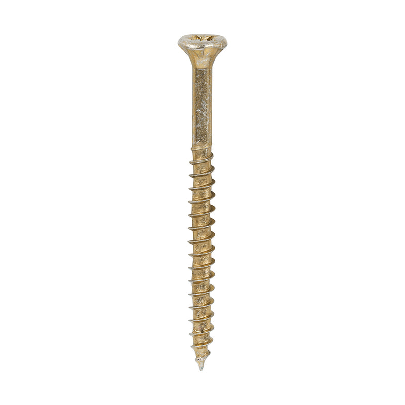 TIMCO Velocity Premium Multi-Use Countersunk Gold Woodscrews — Box