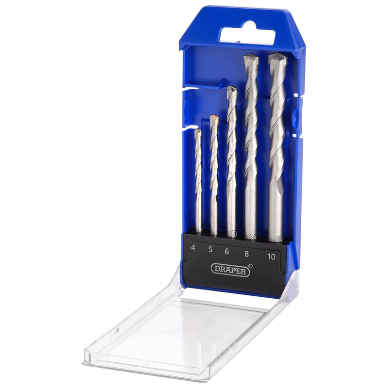 Draper TCT Masonry Drill Bit Set (5 Piece) Draper - Town Tools