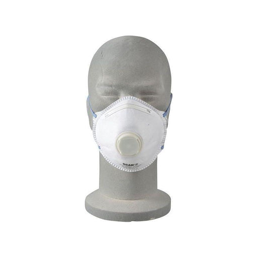Scan Moulded Disposable Mask Valved FFP2 Protection (Pack 3) Scan - RockBottom Nothampton