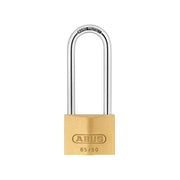 Abus Mechanical 65/50mm Brass Padlock 80mm Long Shackle ABUS Mechanical - RockBottom Northampton 