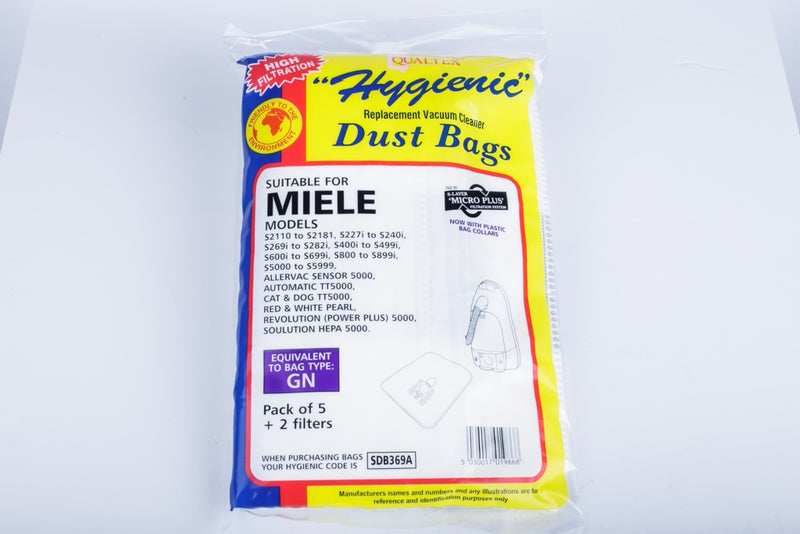 Lyvia Miele Microfibre GN Bags x 5 + 2 Filter