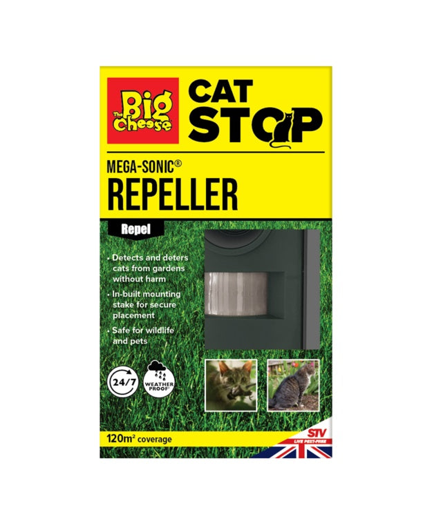 The Big Cheese Mega Sonic Cat Repeller