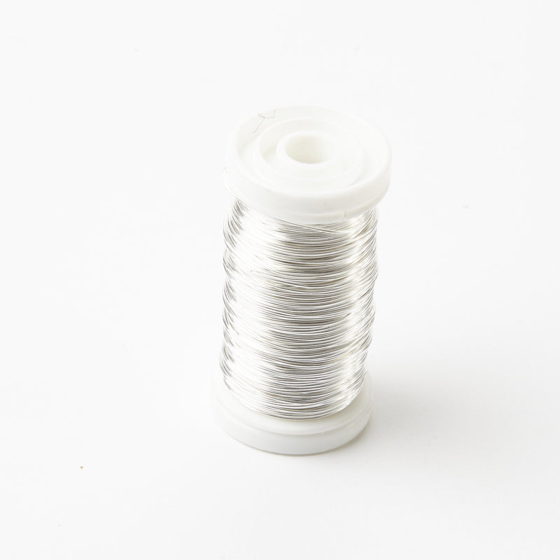 Oasis Metalic Reel Wire Shiny Silver