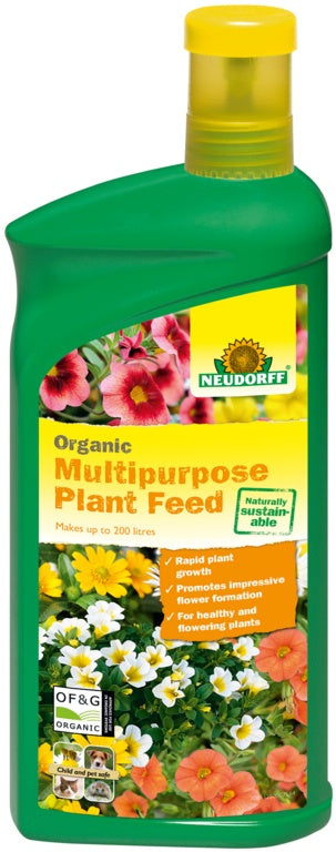 Neudorff Organic Multi Purpose Plant Feed 1L Concentrate
