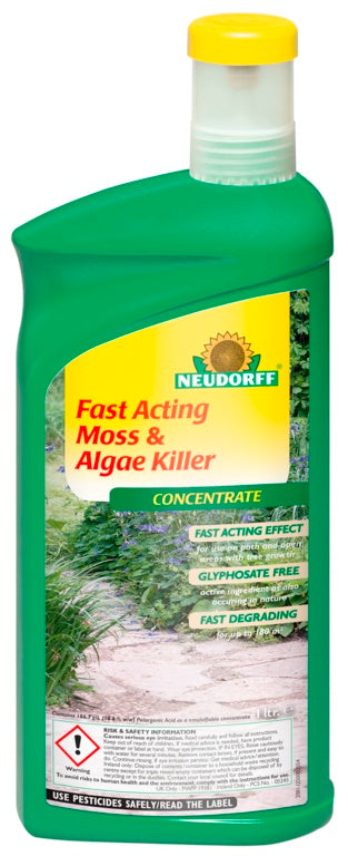 Neudorff Organic Moss & Algae Killer 1L Concentrate