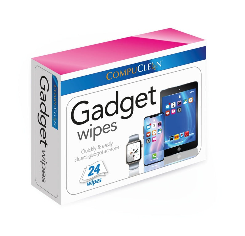 Compuclean Gadget Wipes 24 Pack