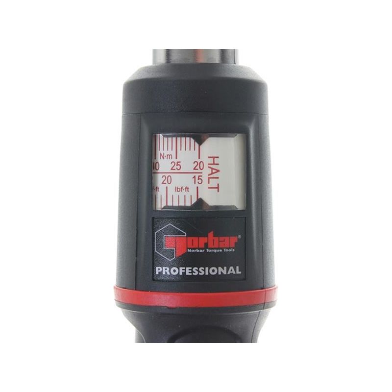 Norbar Pro 100 Adjustable Dual Scale Torque Handle 16mm Spigot 20-100Nm Norbar - RockBottom Nothampton