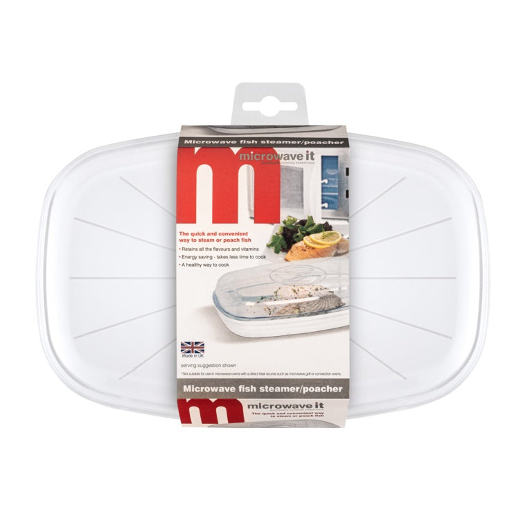 Easy Cook Fish Steamer Clear