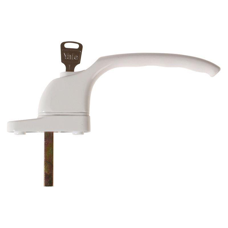 Yale Locks PVCu Window Handle White Finish Yale Locks - RockBottom Northampton