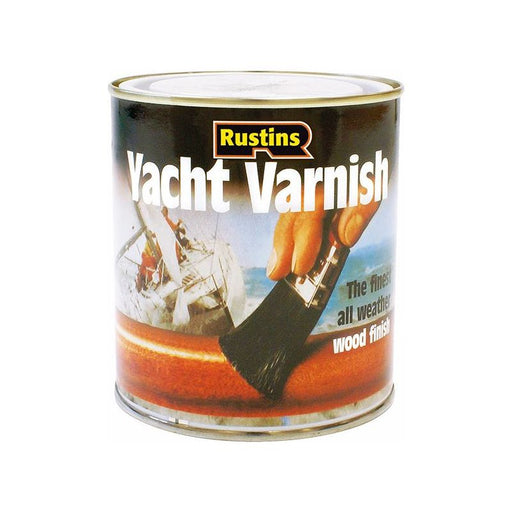 Rustins Yacht Varnish Satin 500ml Rustins - RockBottom Nothampton