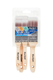 Blue Spot Tools 5 PCE Synthetic Paint Brush Set (2 PCE – 1”. 2 PCE – 1 ½”. 1 PCE – 2”)