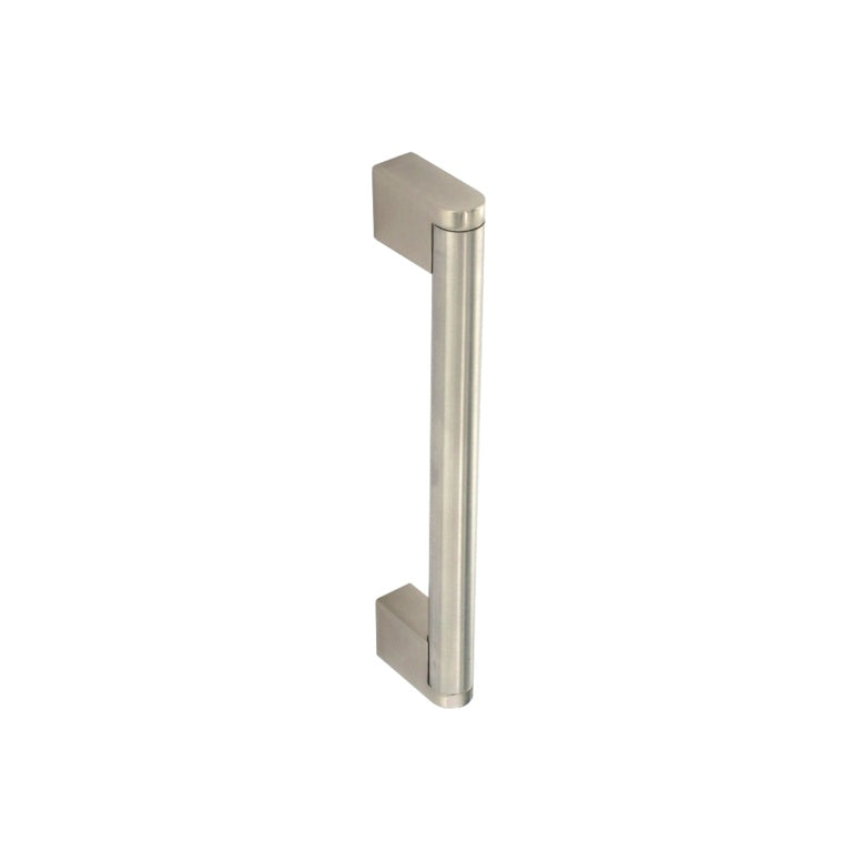 Securit Bar Handle Stainless Steel Brass Nickel 14mm x 128mm