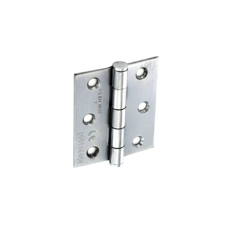 Securit CE Grade 7 Steel Butt Hinges 75mm SCP - Pack of 5