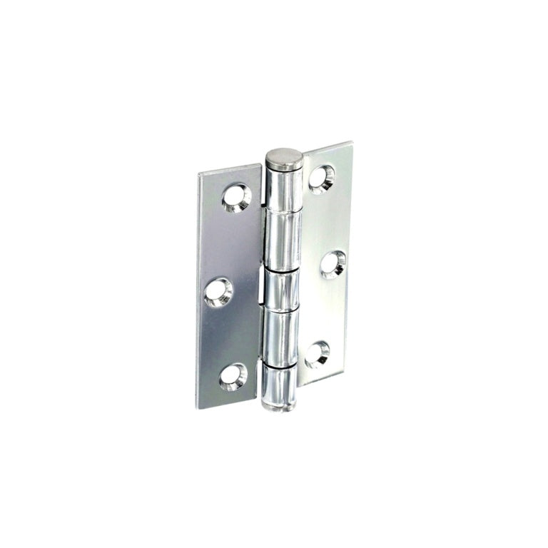 Securit Button Tip Butt Hinges 75mm PCP