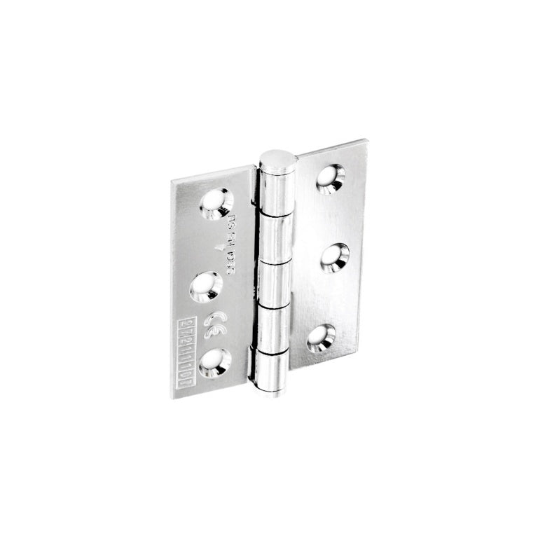 Securit CE Grade 7 Steel Butt Hinges 75mm PCP