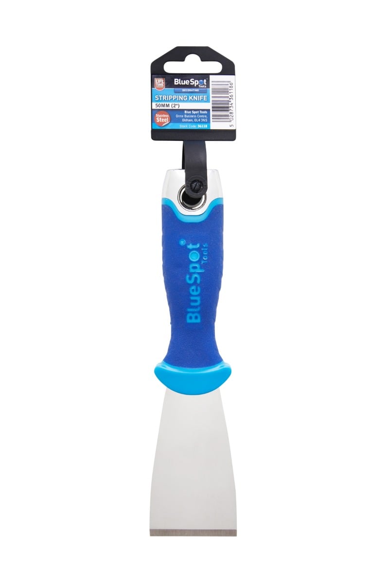 Blue Spot Tools Soft Grip Decorators Scraper