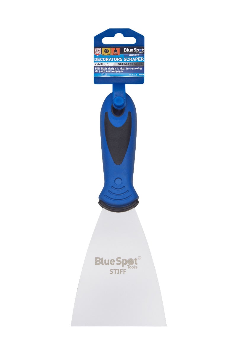Blue Spot Tools Stainless Steel Decorators Scraper