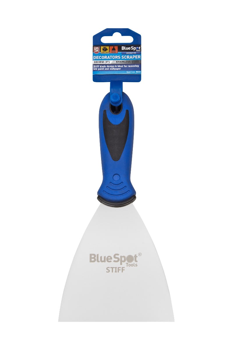 Blue Spot Tools Stainless Steel Decorators Scraper