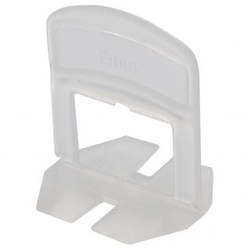 Tilerite 100 PCS 2MM STANDARD HEIGHT LEVELLING SPACER