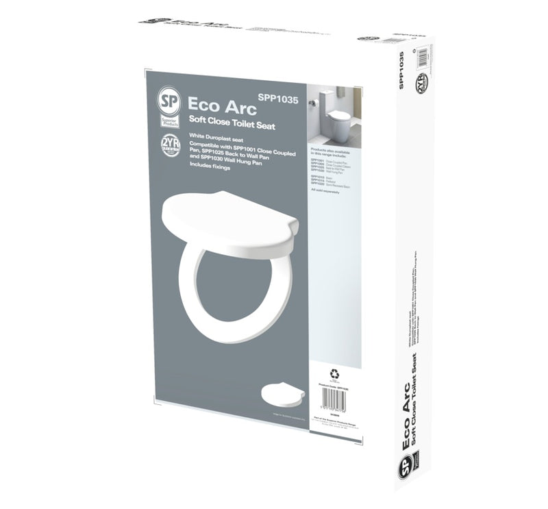 SP Eco Arc Soft Closing Toilet Seat