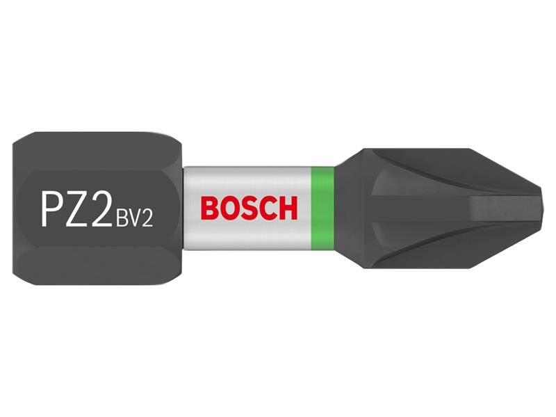 Bosch Powertool Accessories PRO Impact Screwdriver Bit PZ2 x 25mm Pack of 25 Bosch Powertool Accessories - RockBottom Northampton