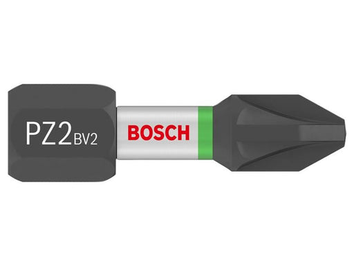 Bosch Powertool Accessories PRO Impact Screwdriver Bit PZ2 x 25mm Pack of 25 Bosch Powertool Accessories - RockBottom Northampton