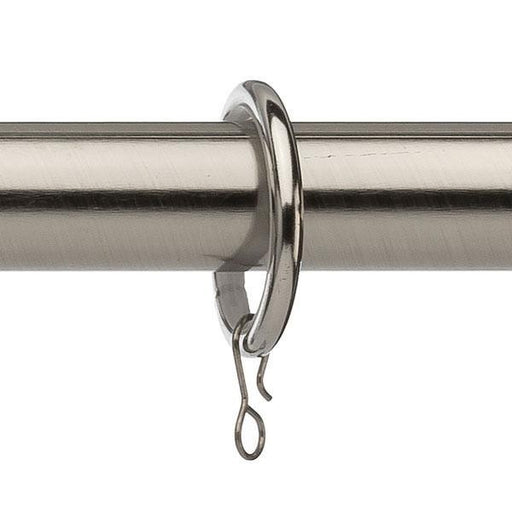 Universal Metal Rings Satin Steel 19mm