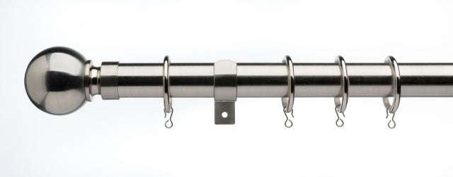 Universal Bay Pole Kit 300cm Satin Steel
