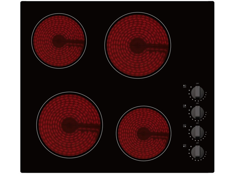 Kitchenplus 4 Zone Ceramic Hob Manual - 600mm