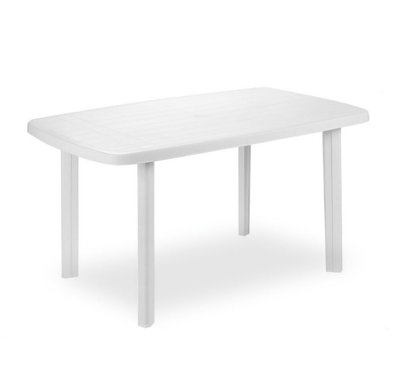 SupaGarden Plastic Oval Table White