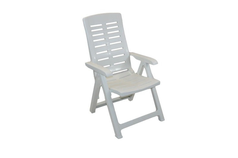 SupaGarden Multi Position Armchair White