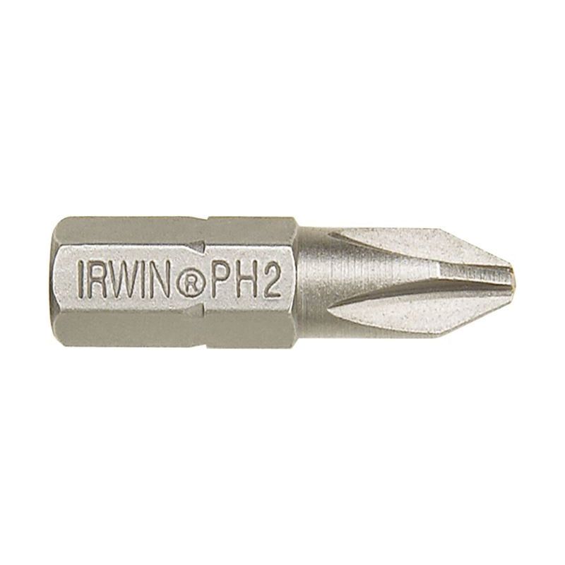 Irwin® Phillips Insert Bits PH2 25mm (Pack 2) IRWIN® - RockBottom Northampton
