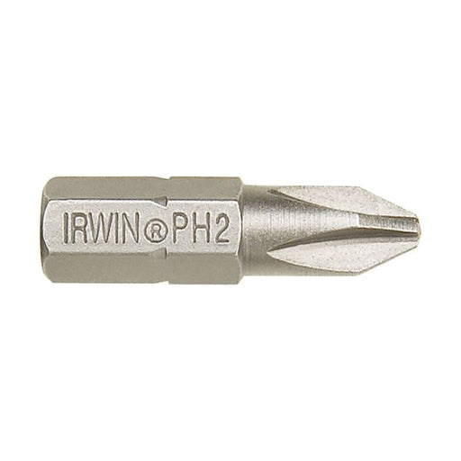 Irwin® Phillips Insert Bits PH2 25mm (Pack 2) IRWIN® - RockBottom Northampton