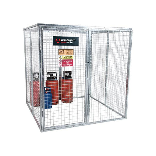 Armorgard GGC9 Gorilla Bolt Together Gas Cage 1812 x 1866 x 1831mm Armorgard - RockBottom Northampton 