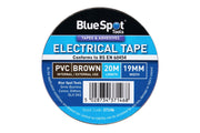 Blue Spot Tools 20M Brown PVC Electrical Tape