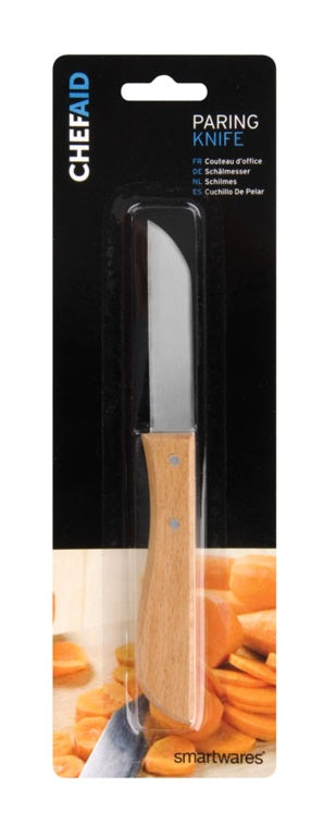 Chef Aid Paring Knife Wooden Handle 17cm